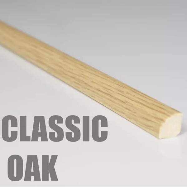14mm Window Door Plastic UPVC Skirting Quadrant Trim