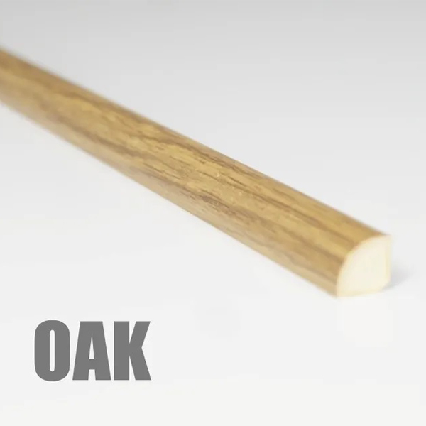 14mm Window Door Plastic UPVC Skirting Quadrant Trim