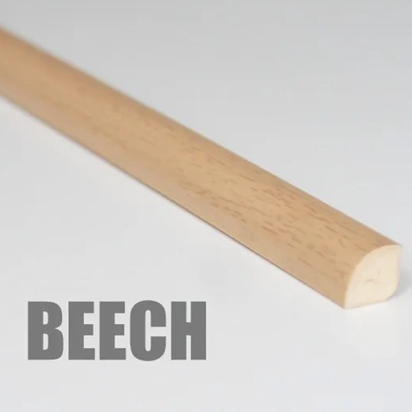 14mm Window Door Plastic UPVC Skirting Quadrant Trim