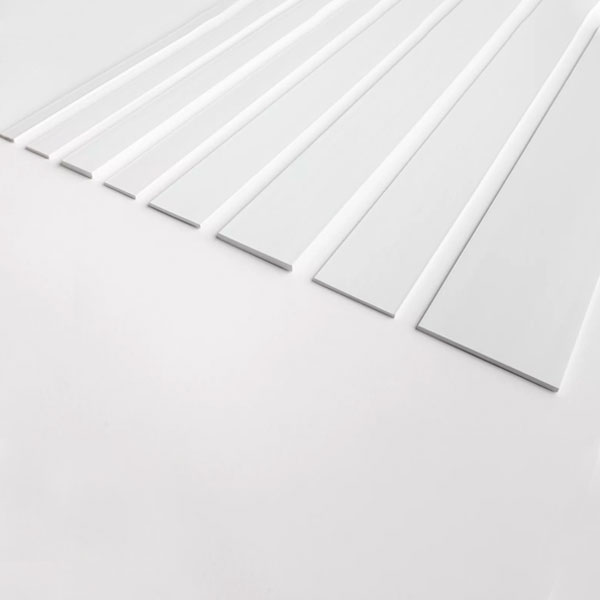 1m Durable Flat Bar PVC Architrave Cover