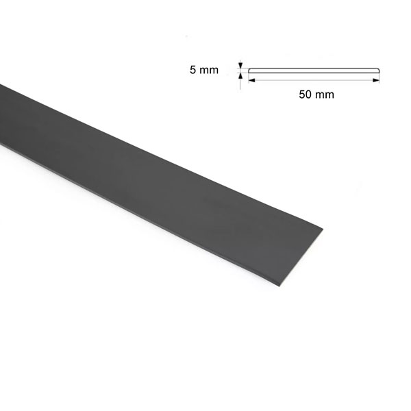 1m Durable Flat Bar PVC Architrave Cover