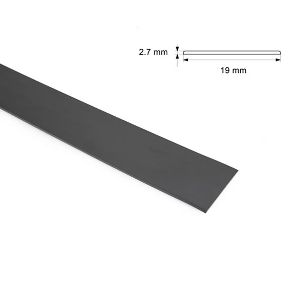 1m Durable Flat Bar PVC Architrave Cover