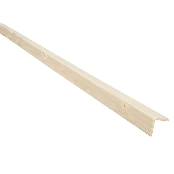 2.4m Long Angle Pine Corner Moulding Beading Wooden Timber Edging Trim