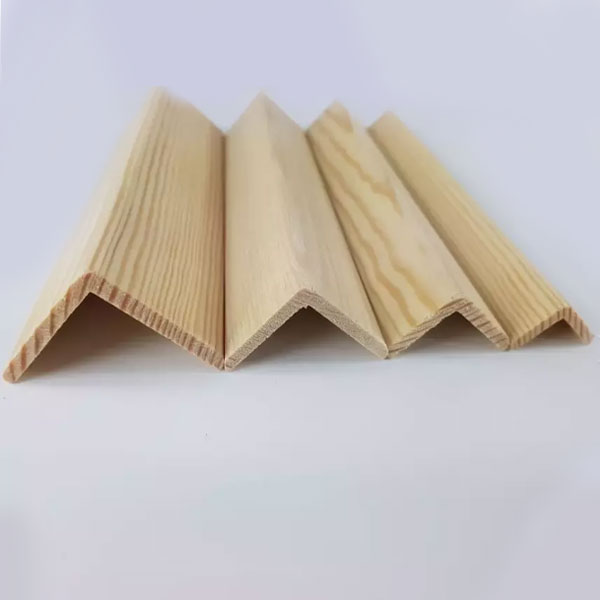 2.4m Long Angle Pine Corner Moulding Beading Wooden Timber Edging Trim