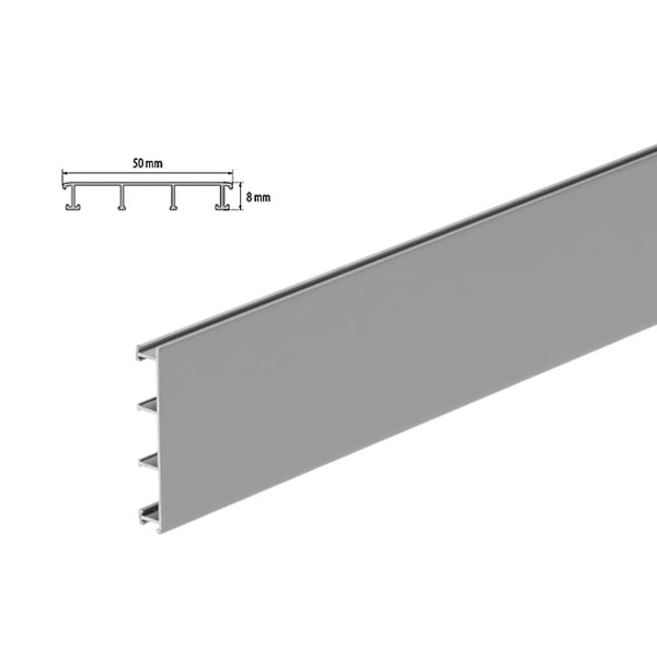 2.5m Anodized Decorative Aluminium Border Tile Trim