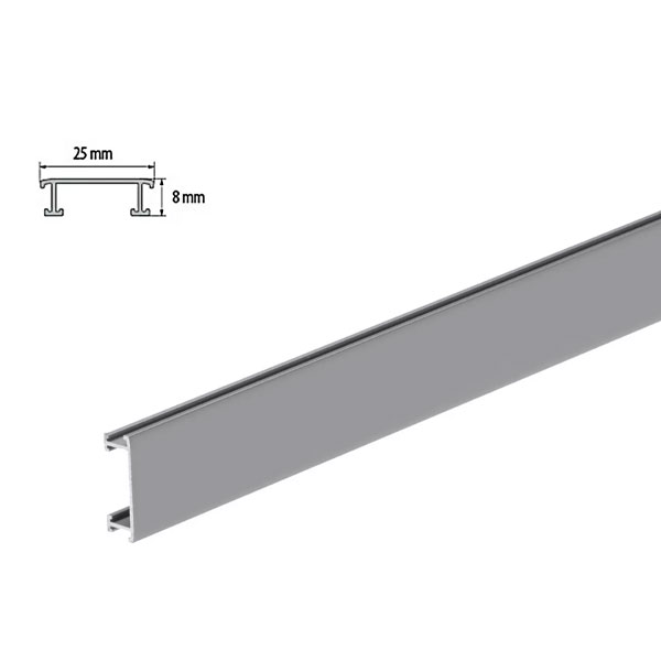 2.5m Anodized Decorative Aluminium Border Tile Trim