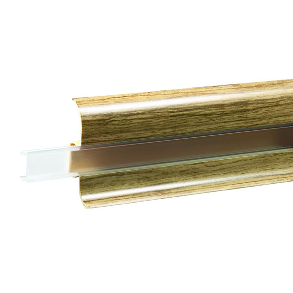 2.5m PVC Skirting Board Led Bars 