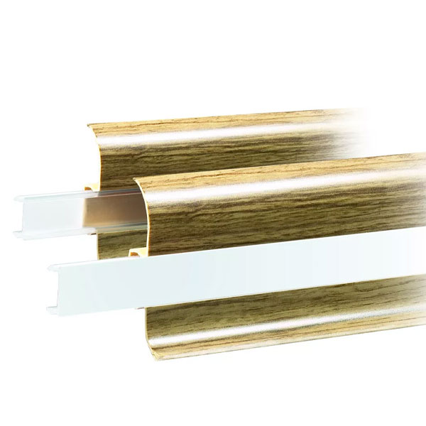 2.5m PVC Skirting Board Led Bars 
