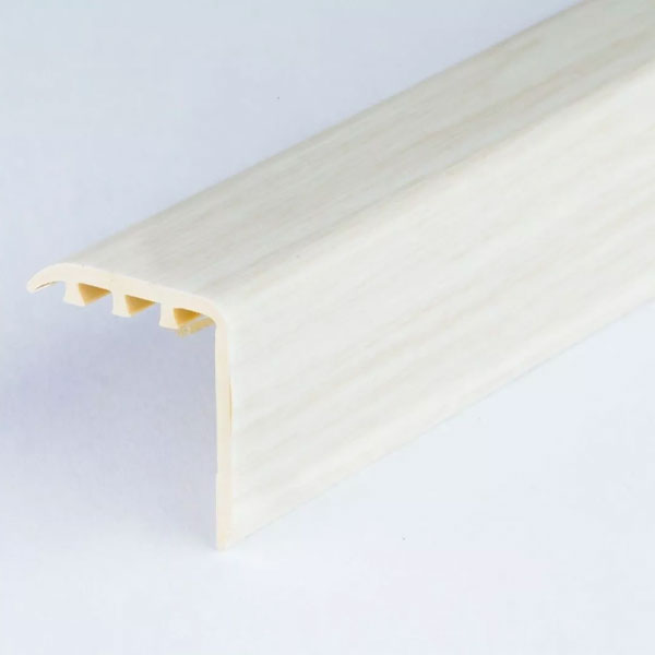 25mm x 25mm UPVC Wood Effect Stair Edge Nosing -Trim