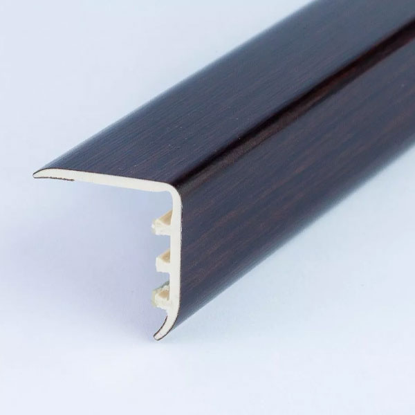 25mm x 25mm UPVC Wood Effect Stair Edge Nosing -Trim