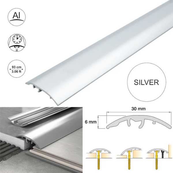 30mm Door Threshold Strip Aluminium Floor Edging Profile