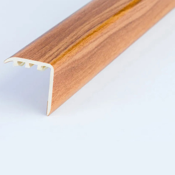 30mm x 30mm UPVC Wood Effect Stair Edging Nosing Trim