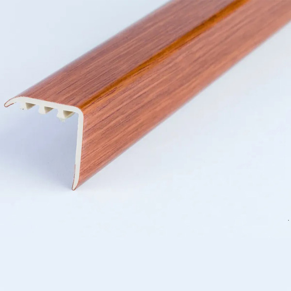 30mm x 30mm UPVC Wood Effect Stair Edging Nosing Trim