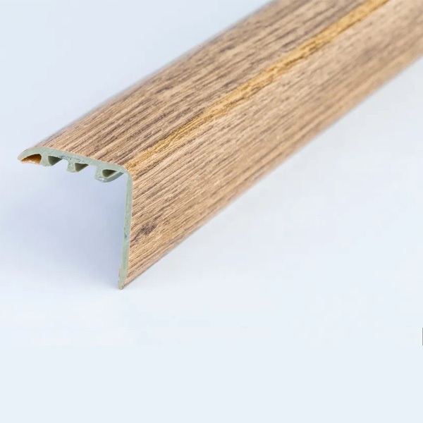 30mm x 30mm UPVC Wood Effect Stair Edging Nosing Trim