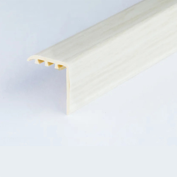30mm x 30mm UPVC Wood Effect Stair Edging Nosing Trim