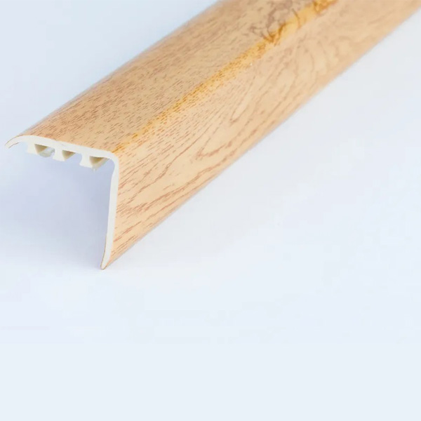 30mm x 30mm UPVC Wood Effect Stair Edging Nosing Trim