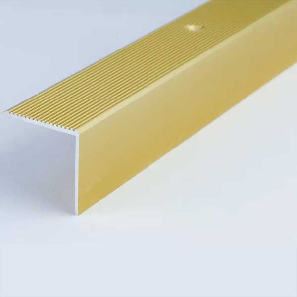 30R Anodised Aluminum Anti Non Slip Stair Edge Nosing Trim