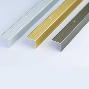 30R Anodised Aluminum Anti Non Slip Stair Edge Nosing Trim