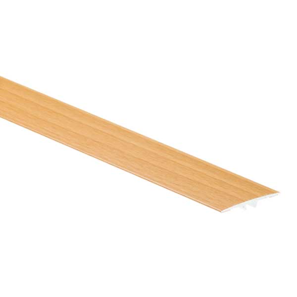 35mm Flat Aluminium Wood Effect Door Edging Bar Trim Threshold Laminate