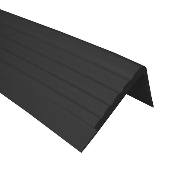 50x45mm Rubber Stair Nosing Edge Trim Anti non Slip PVC Angle Step Edging 