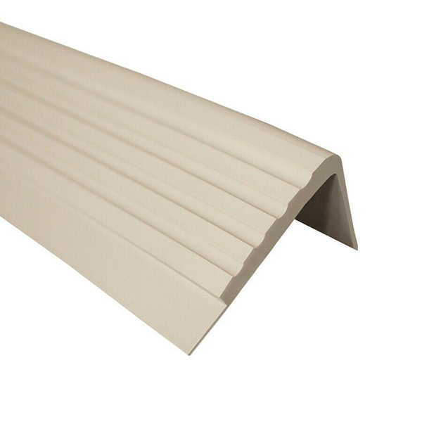 50x45mm Rubber Stair Nosing Edge Trim Anti non Slip PVC Angle Step Edging 