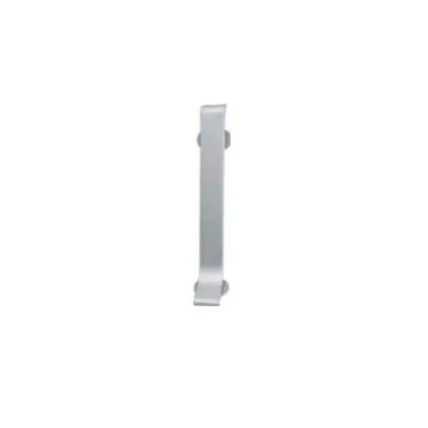 80mm High Anodized Aluminium Skirting Board with PVC Accessories 