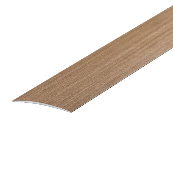 80mm Wide Self-Adhesive Aluminium Wood Effect Transition Strip Carpet Cover Door Floor Threshold