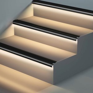Aluminator Tile-In Stair Nosing