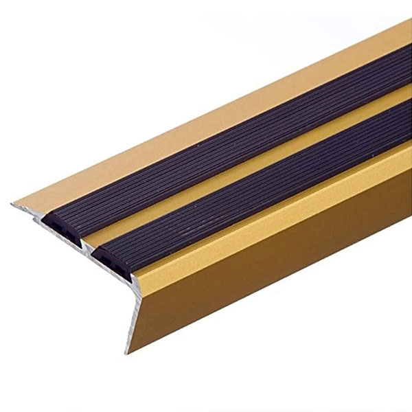 Aluminium Anti Slip Stair Edge Nosing Trim Screw Fix