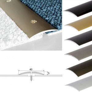Anodised Aluminium 40mm Door Threshold Floor Bar Edge Trim