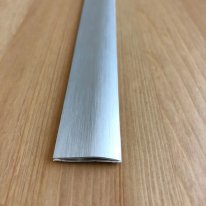 Brushed Aluminium 26mm Door Floor Bar Edge Trim Threshold Ramp For Doorways