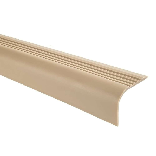 Bullnose Non Slip Stair Nosing PVC Rubber Angle Step Edge