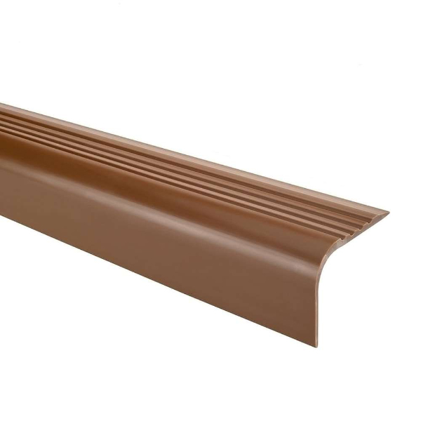 Bullnose Non Slip Stair Nosing PVC Rubber Angle Step Edge