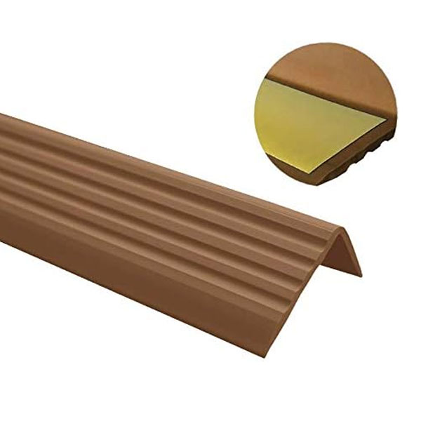 Bullnose Self Adhesive Stair Nosing Rubber Angle Step Edge
