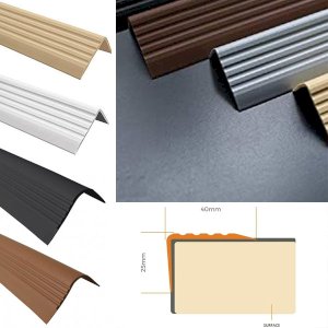 Bullnose Self Adhesive Stair Nosing Rubber Angle Step Edge