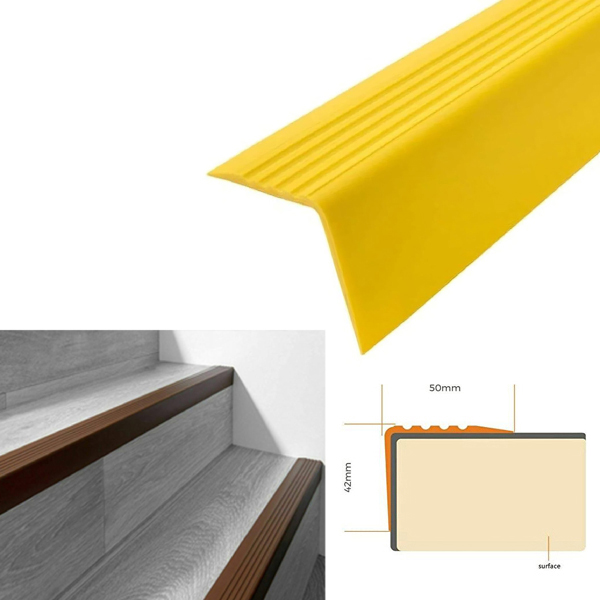 Bullnose Stair Nosing Non Slip Rubber Angle Step Edge