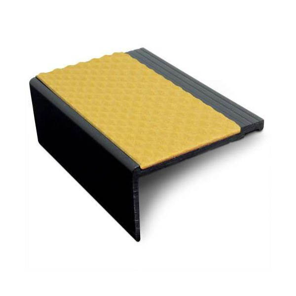 Heavy Duty Hard Nose Non Slip PVC Stair Nosing 60.4 x 32mm