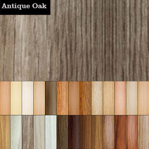 Non Slip Aluminium Wood Effect Stair Nosing Edge Trim Self Adhesive