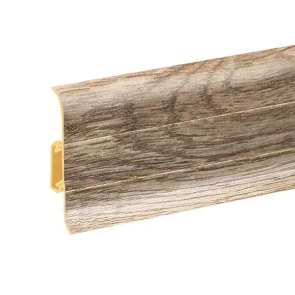Nordic Oak PVC Skirting Board & Accessories Cable Cover Flexible Edges