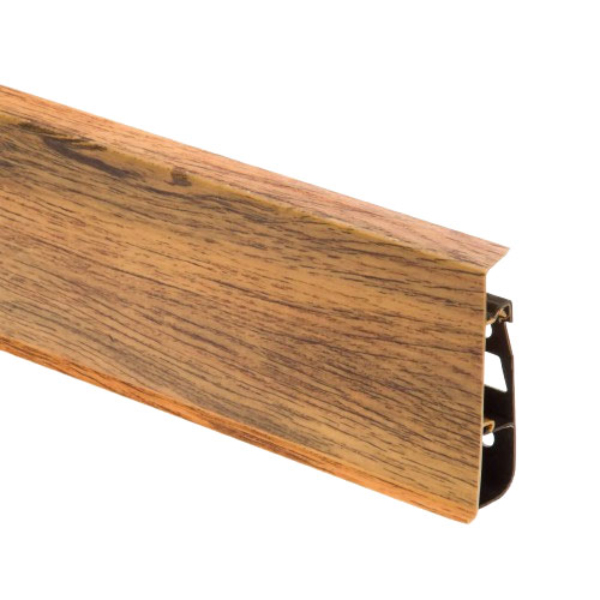 Oak Cantabrian PVC Skirting Board & Accessories with Flexible Edges and Cable Cover