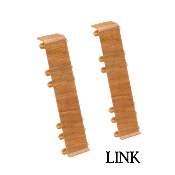 Oak Celtic PVC Skirting Board & Accessories with Flexible Edges and Cable Cover