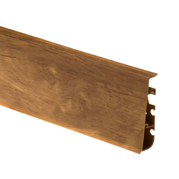 Oak Celtic PVC Skirting Board & Accessories with Flexible Edges and Cable Cover