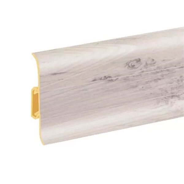 Oak Chillout PVC Skirting Board & Accessories Cable Cover Flexible Edges