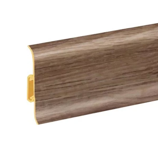 Oak Monaco PVC Skirting Board & Accessories Cable Cover Flexible Edges