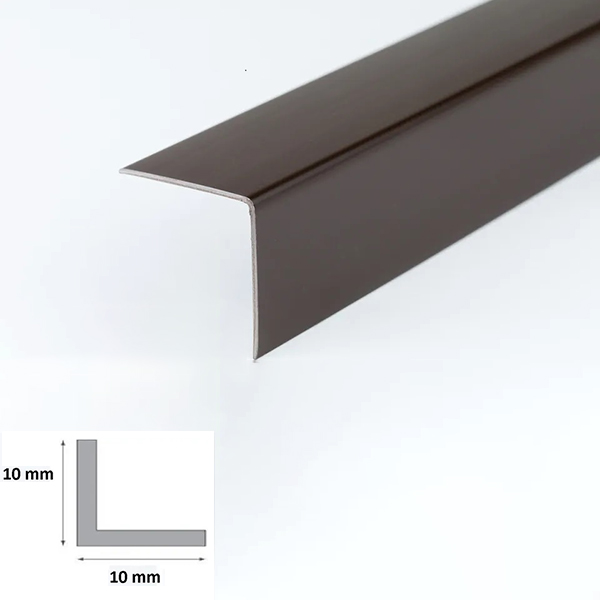 Plastic PVC Corner 90 Degree Angle Trim - 2.5m Long