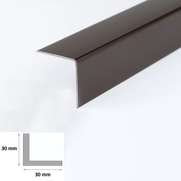 Plastic PVC Corner 90 Degree Angle Trim - 2.5m Long
