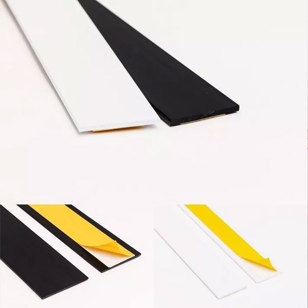 PVC 1 Metre Self Adhesive Durable Flat Architrave Trim