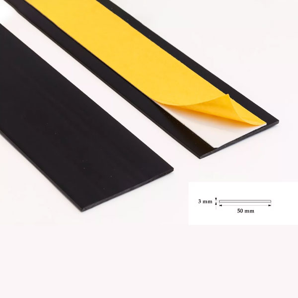 PVC 1 Metre Self Adhesive Durable Flat Architrave Trim