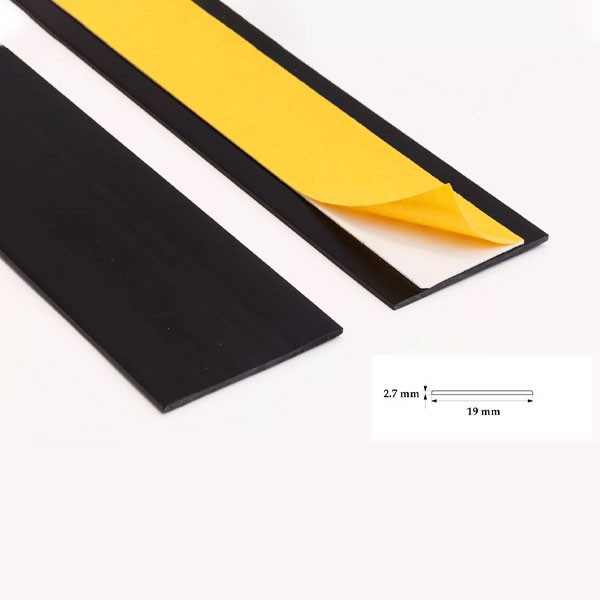 PVC 1 Metre Self Adhesive Durable Flat Architrave Trim