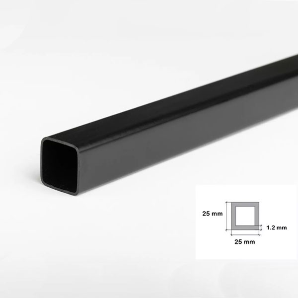 PVC Box Section, 2.5m Long Plastic Square Tubes and Square PVC Pipe